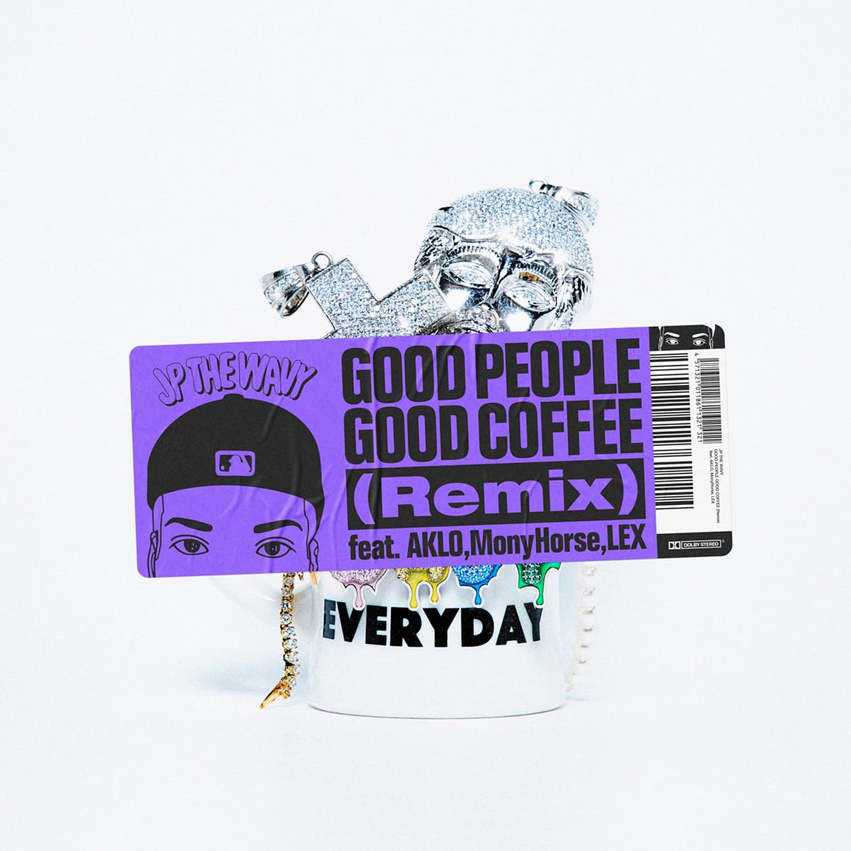 JP THE WAVY Digital Single “GOOD PEOPLE GOOD COFFEE (Remix) feat. AKLO, MonyHorse, LEX” Release